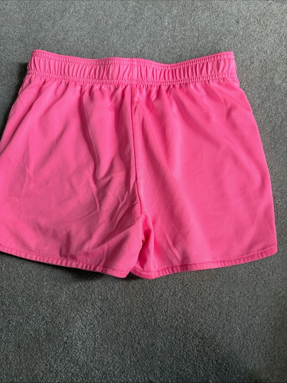 Old Navy Bright Pink Girls' Athletic Mesh Shorts